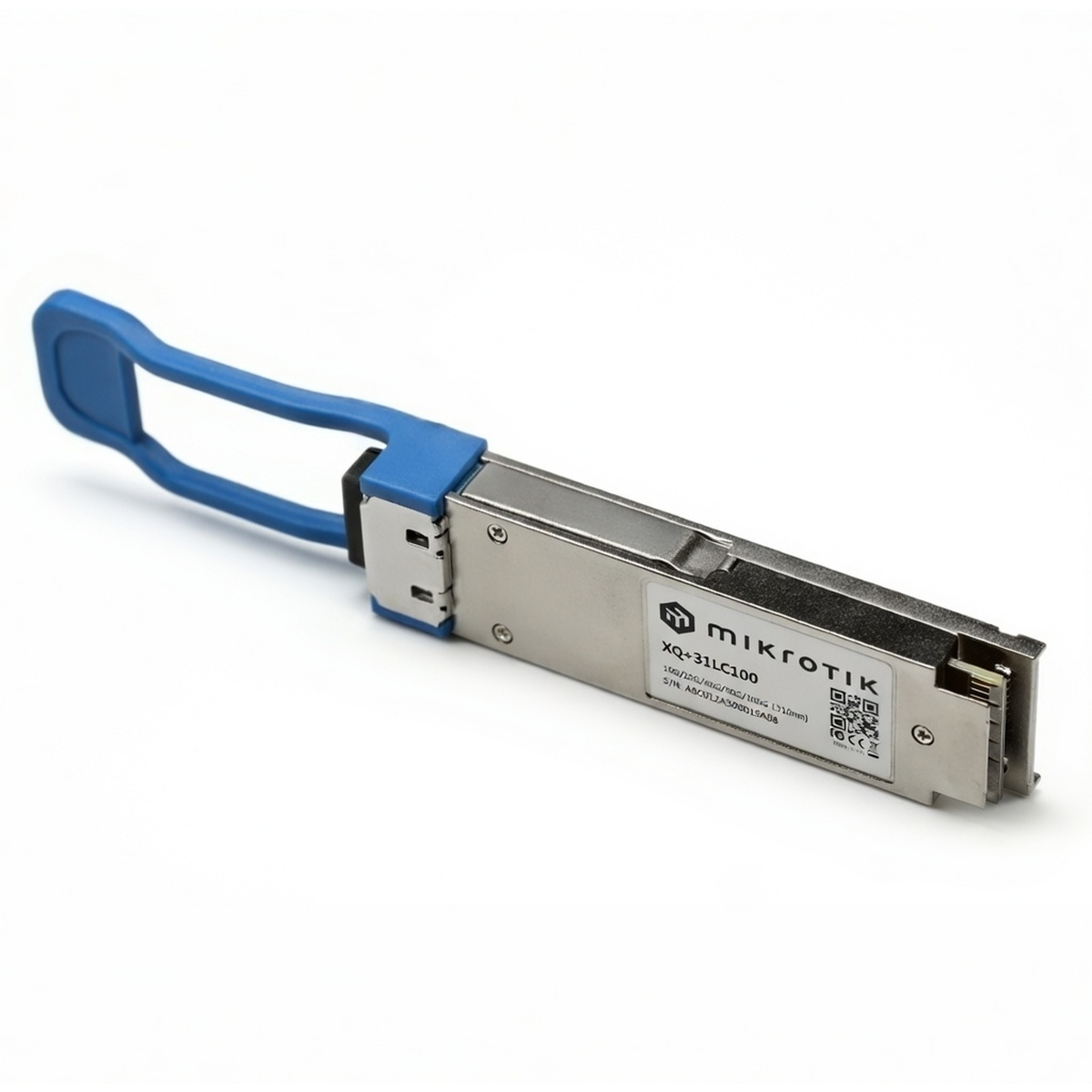 Оптический QSFP28 SFP модуль MikroTik XQ+31LC10D, 100G, одномодовый, LC-разъём, дальность до 10 км
